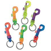 Color Clip Key Chain (pack of 12)