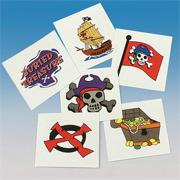 More info about Pirate Tattoos (pack of 144) Pirate Tattoos (pack of 144)