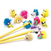 Zoo Pencil Toppers (pack of 12)