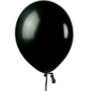 11" Jeweltone Balloons , Onyx Black (pack of 100)