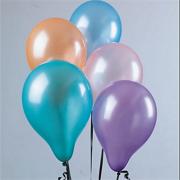 11" Pearltone Balloons - Assorted Pastel Colors  (pack of 100)