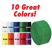 Decorative Crepe Ribbon  (pack of 12)