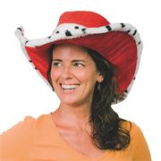 Red Hat with Leopard Trim
