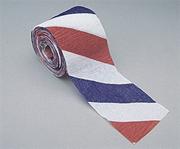 Red, White and Blue Crepe Ribbon  (pack of 12)