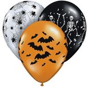Halloween Design Balloons  (pack of 100)