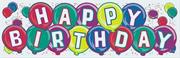 Jumbo Happy Birthday Banner