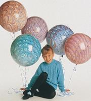 18" Peacock Balloon  (bag of 25)