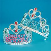 'Happy Birthday' Tiara  (pack of 12)