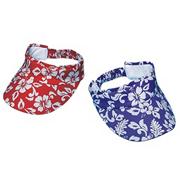Hibiscus Print Visor