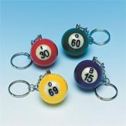 Bingo Ball Key Chain  (pack of 16)