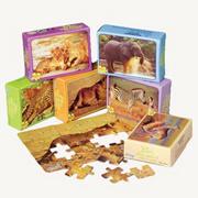 Wild Animal Mini Puzzle Assortment (pack of 12)