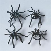 Black Spider Rings (pack of 36)