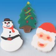 Mini Christmas Erasers (pack of 144)