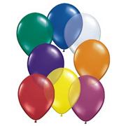 11" Qualatex� Balloons  Jeweltone Assortment (bag of 100)
