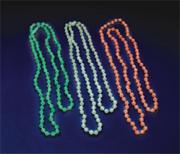 48" Glow-in-the-Dark Mardi Gras Beads (pack of 12)