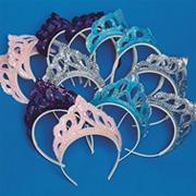 Sequin Tiaras  (pack of 12)