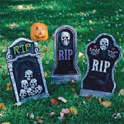 Gravestone Lawn Decoration (pack of 6)