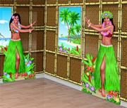 Hula Dancer Cutouts  (pack of 2)