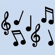 Music Note Cutouts (pack of 18)