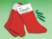 Glitter-A-Name Stocking (pack of 12)