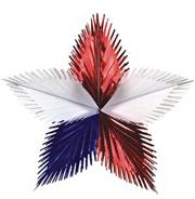Patriotic Starburst  (pack of 12)