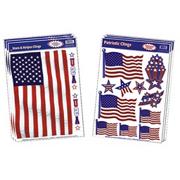 More info about Patriotic Window Clings (pack of 6) Patriotic Window Clings (pack of 6)