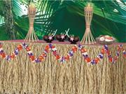 9' Genuine Raffia Luau Table Skirt