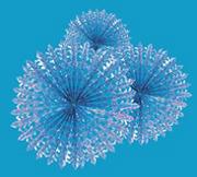 Holographic Fans  (pack of 6)