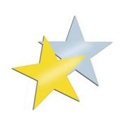 Decorative Foil Stars  (pack of 24)
