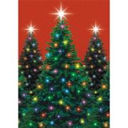 Christmas Trees Room Roll