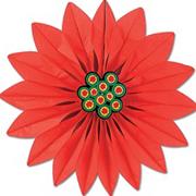 Tissue Poinsettia (pack of 3)
