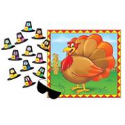Pin The Hat on the Turkey Game