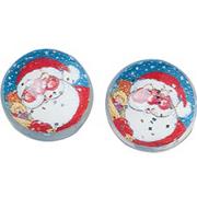Santa Hi-Bounce Balls  (pack of 12)