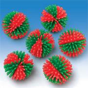 Christmas Wooly Balls  (pack of 12)