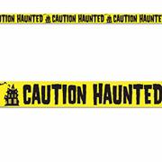 Haunted Party Tape (pack of 12)