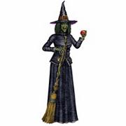 Jointed Witch Figure