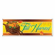 Fall Harvest Sign Banner