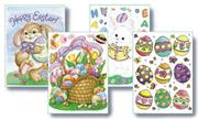Easter Static Clings  (pack of 6)