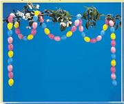6' Easter Egg Garland  (pack of 6)