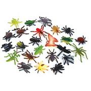 Assorted Plastic Insects (pack of 144)
