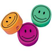Smiley Face Pencil Sharpeners (pack of 12)
