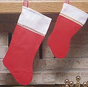 Large 16" Plush Stocking  (pack of 12)