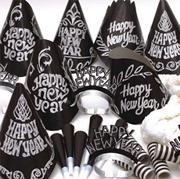 New Year's Silver Glitter Assortment for 50 