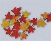 Autumn Leaf Garland  (pack of 2)