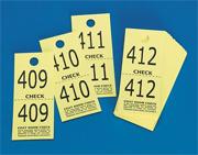Duplicate Coat Checks  (pack of 1000)