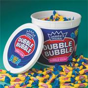 Dubble Bubble Gum (180/tub)