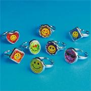 Smiley Rings (pack of 72)
