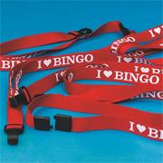"I Love Bingo" Lanyards (pack of 12)