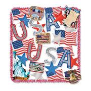 Flame-Resistant Patriotic Trimorama Kit (kit of 25)