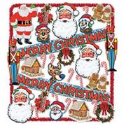 Flame-Resistant Christmas Trimorama (kit of 23)